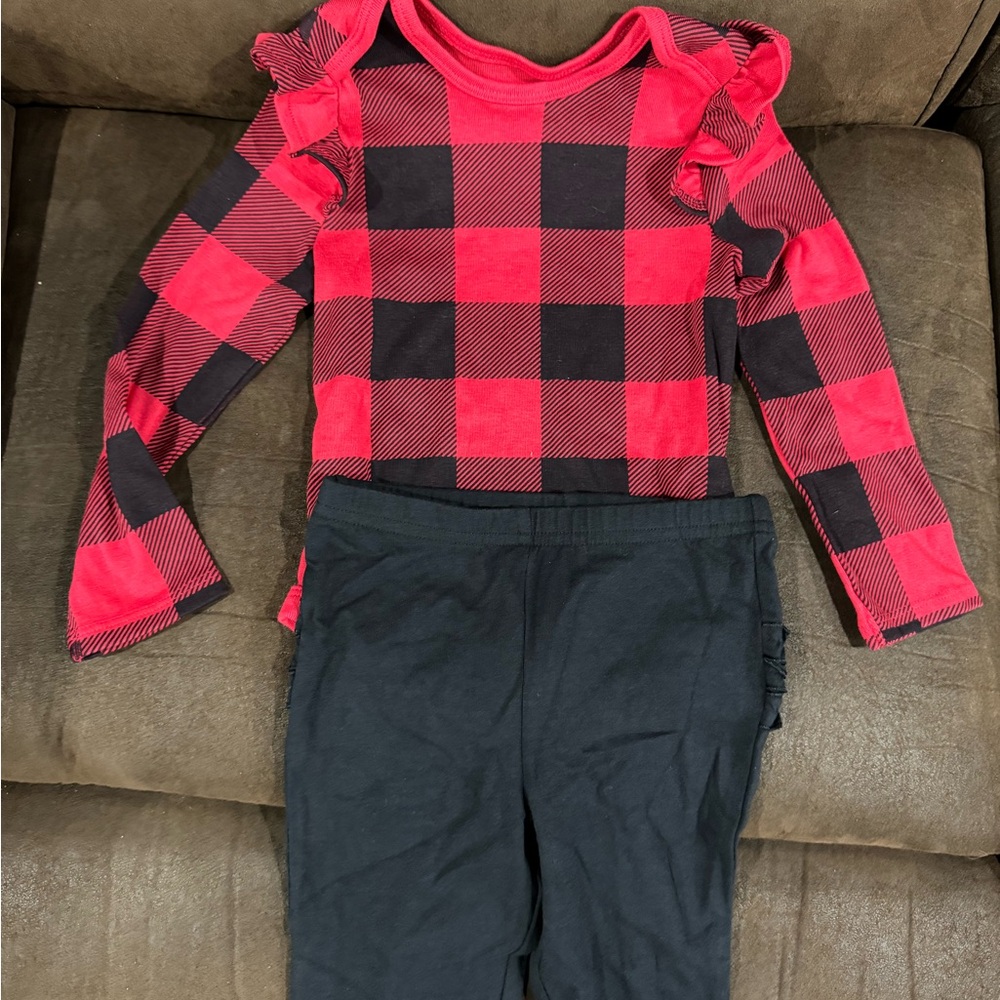 24 month girls Jumping Bean outfit. New without tags